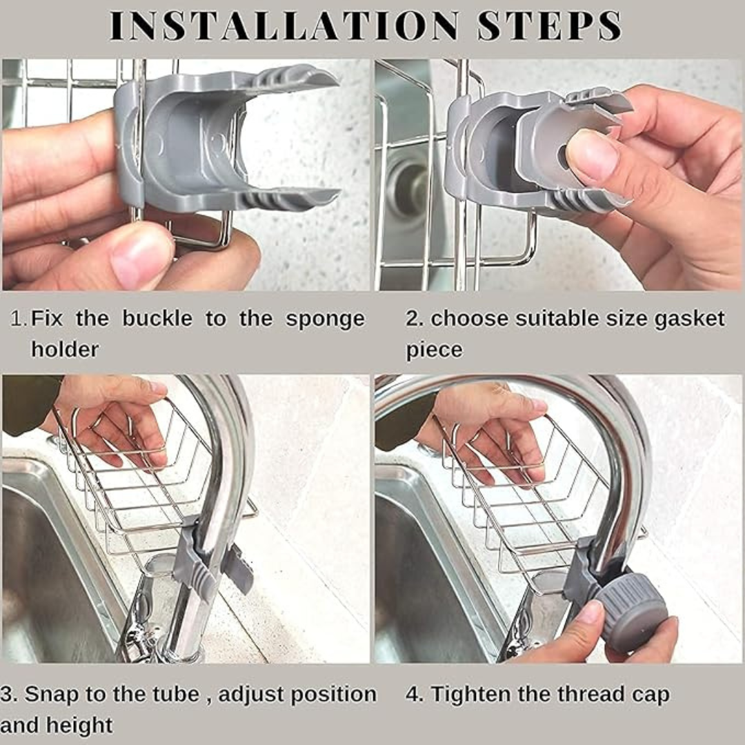 Sink Organiser & Free Tap Purifier  ( One Time Combo Offer)